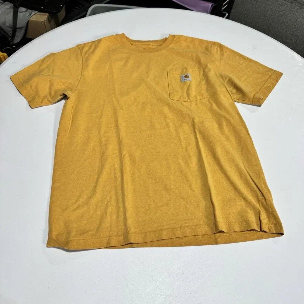 Lot Of 5 Carhartt Shirts Men's Large Original Fit Pocket Tee - Picture 8 of 16
